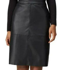 Universal Standard Faux Leather Skirt Size M/18W
